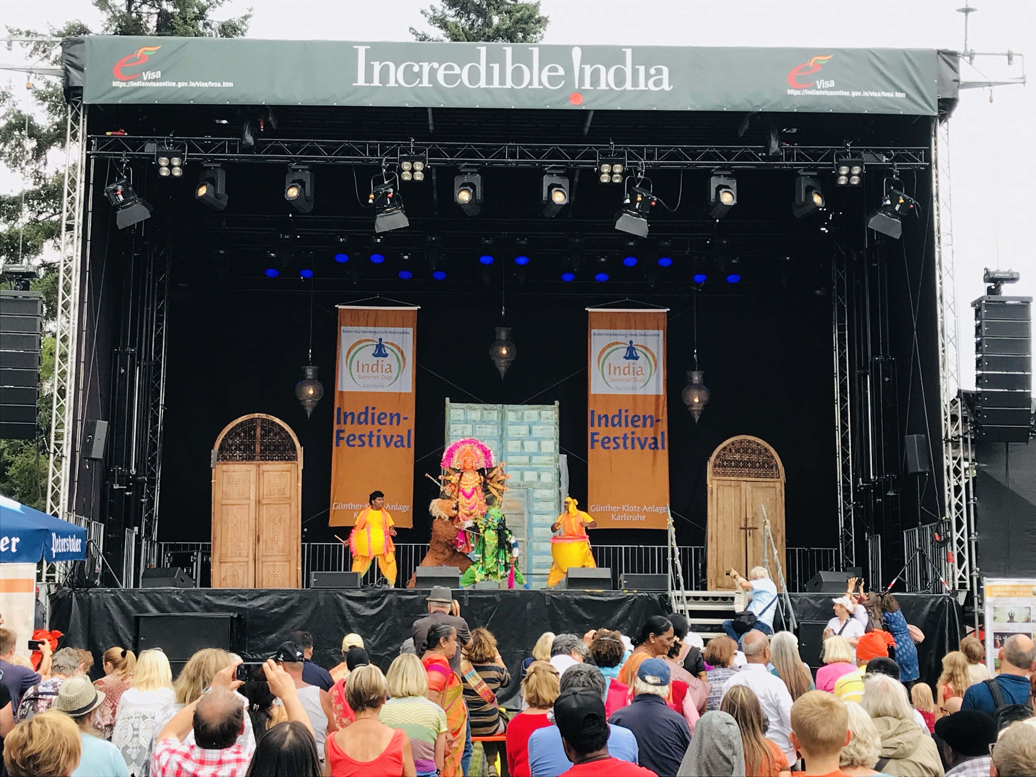 India Summer Festival at Karlsruhe in Germany